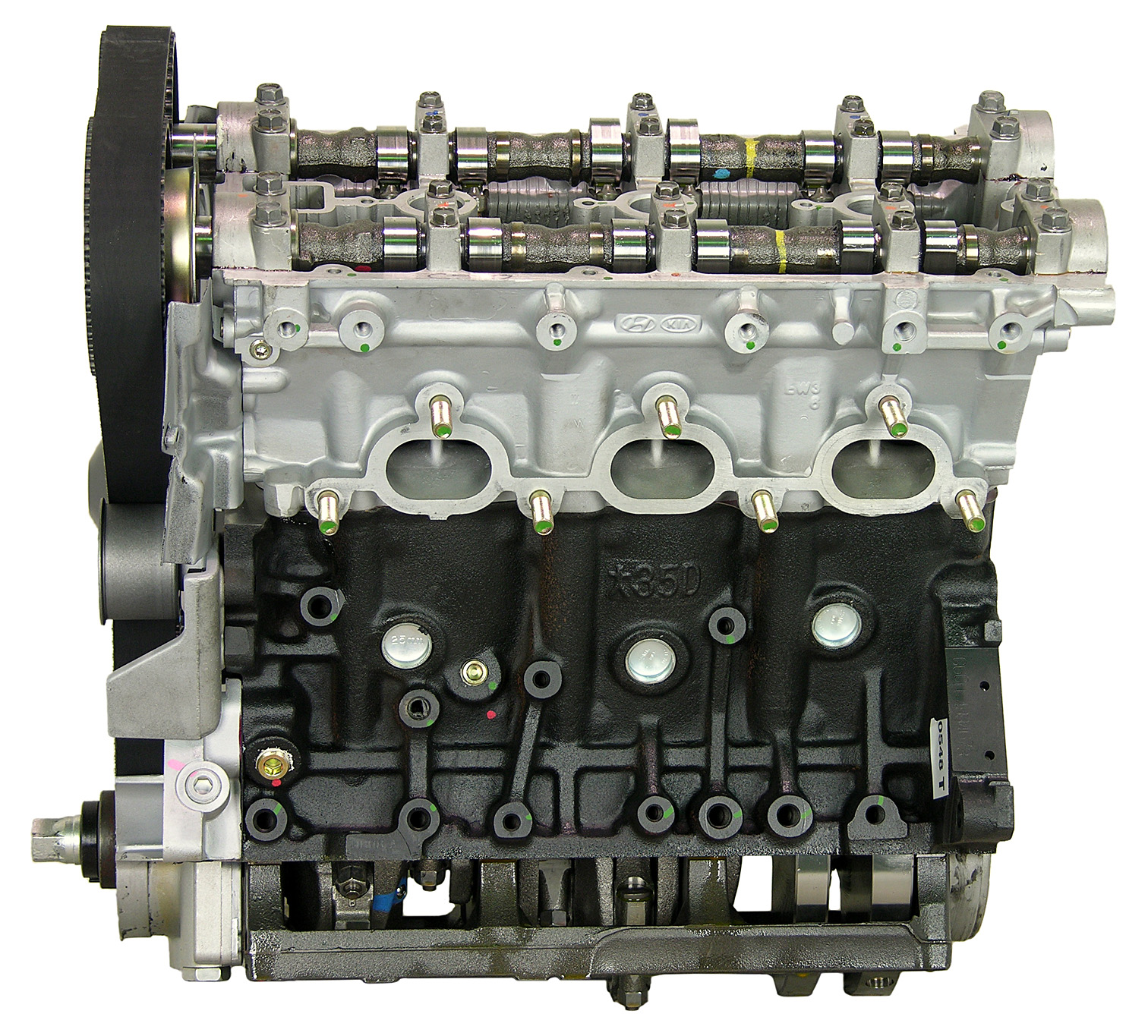 Kia 6GCU 3.5L V6 Remanufactured Engine - 2003-2006 - Image 2